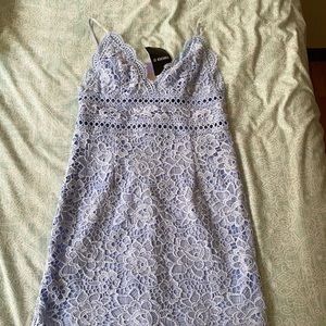 Brand New Blue Lace Mini Dress!!!!!!